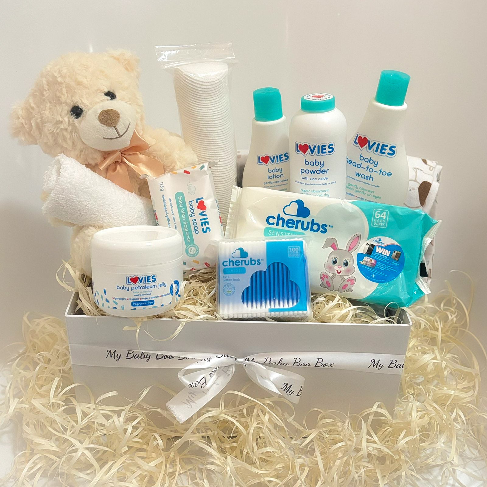 Lovies Luxe Newborn Essentials Gift Box | My Baby Boo Box