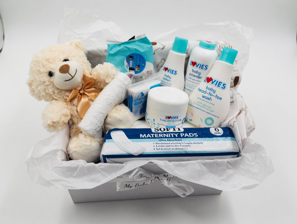 Lovies Luxe Newborn Essentials Gift Box | My Baby Boo Box